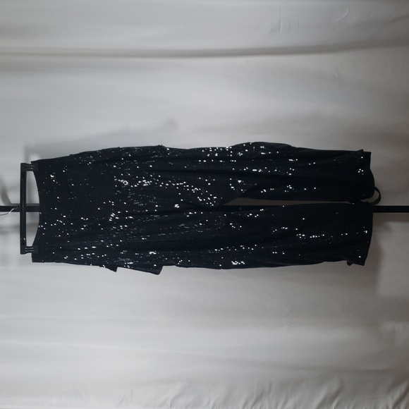 Steve Madden Black Duo Sequined Cargo Pant - SZ S - NWT - Picture 6 of 10